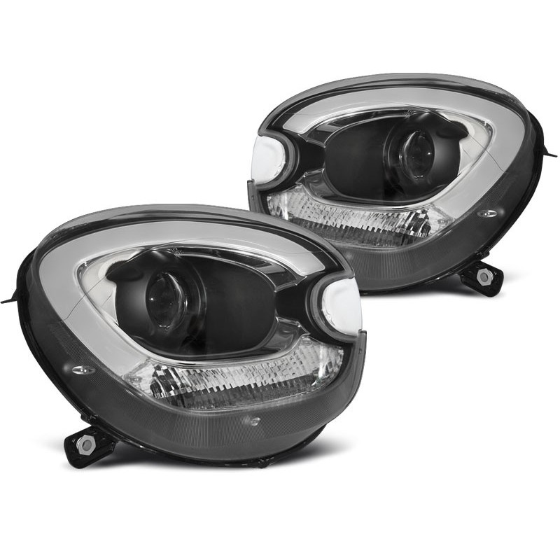 Mini Cooper R60 COUNTRYMAN 10-14 LED TUBE BLACK - diodowe Xenon LPMC17