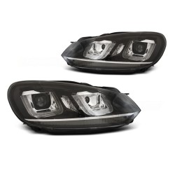 VW Golf 6 - BLACK LED DRL...