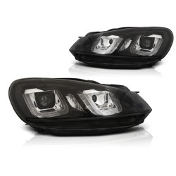 VW Golf 6 - BLACK LED DRL...