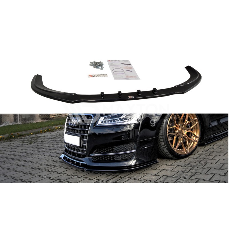 Przedni Splitter / dokładka ABS (v.1) - Audi S8 D4 2013-
