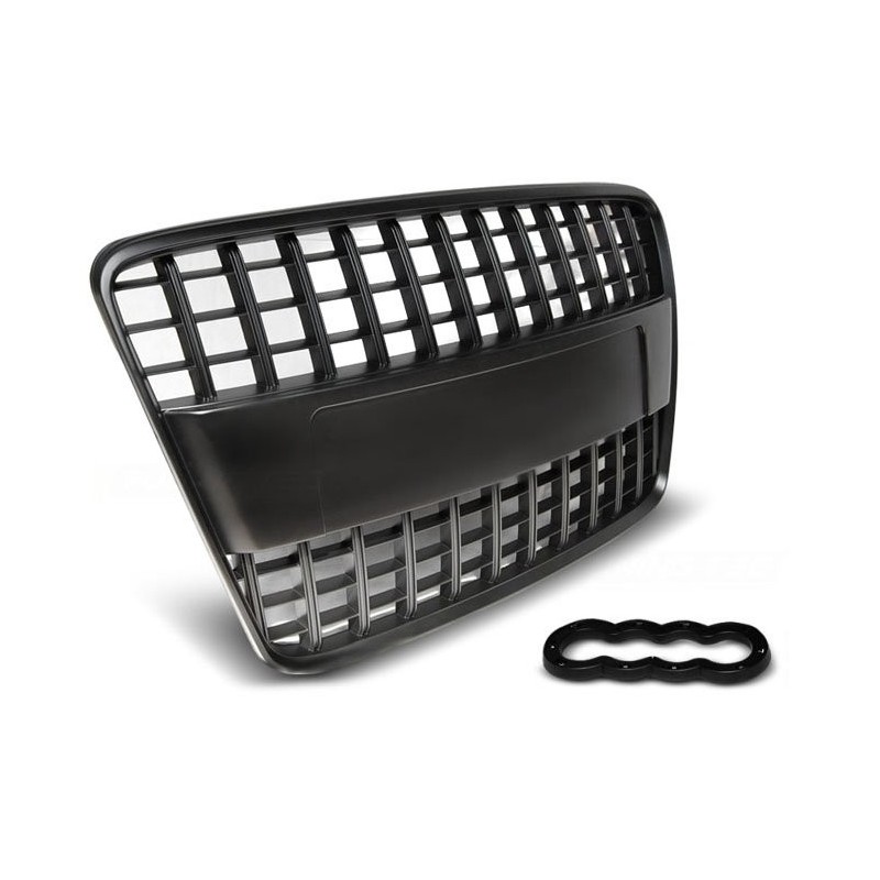 GRILL AUDI Q7 S-Line look 05-09 Czarny Mat GRAU07