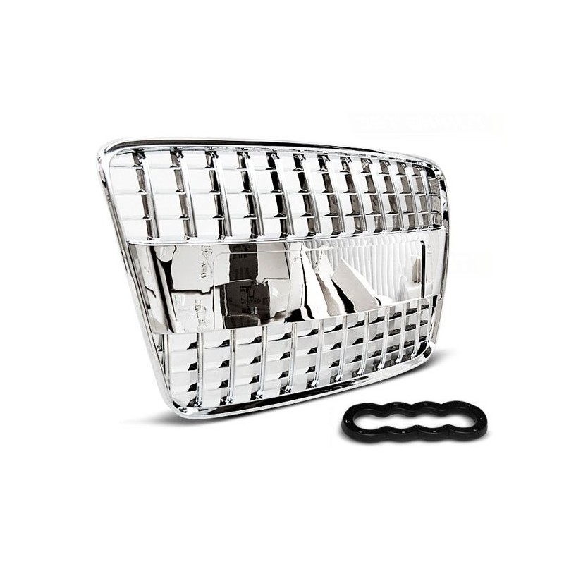 GRILL AUDI Q7 S-Line look 05-09 Chrom GRAU08