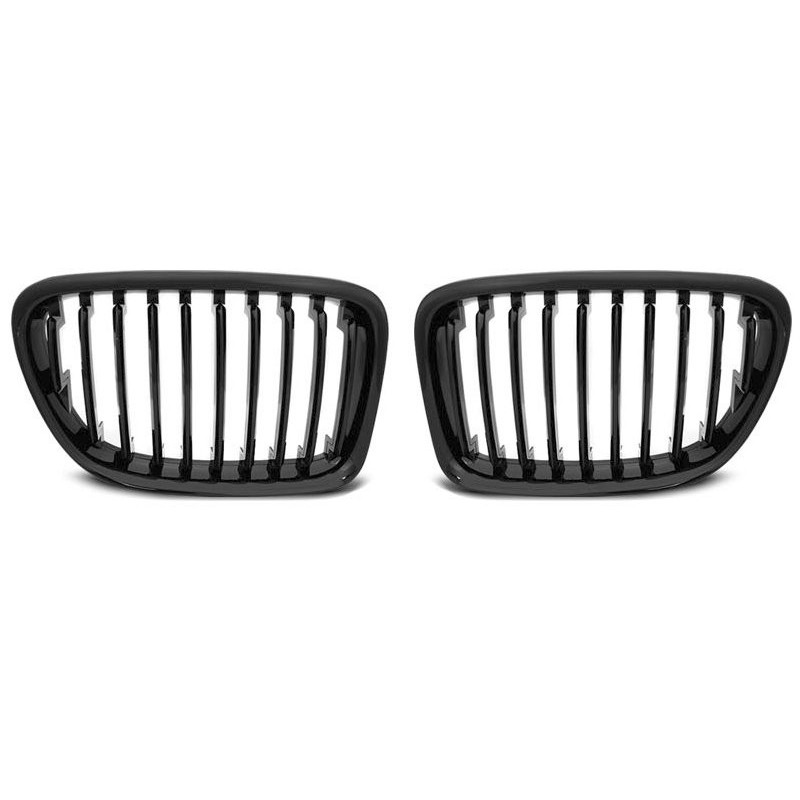 GRILL Nerki BMW X1 E84 10-12 Czarny Połysk GRBM61