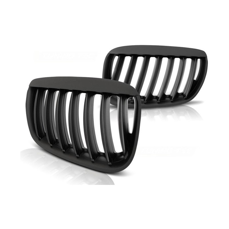 GRILL Nerki BMW X5 E53  03-06  Czarny Mat  GRBM69