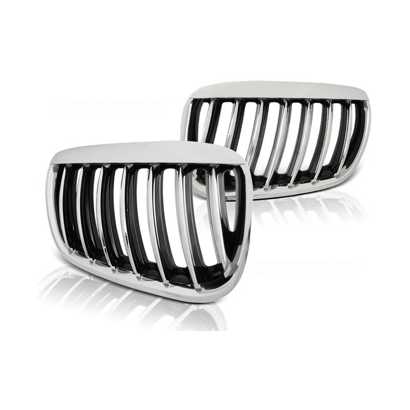 GRILL Nerki BMW X5 E53  03-06  Chrom GRBM71