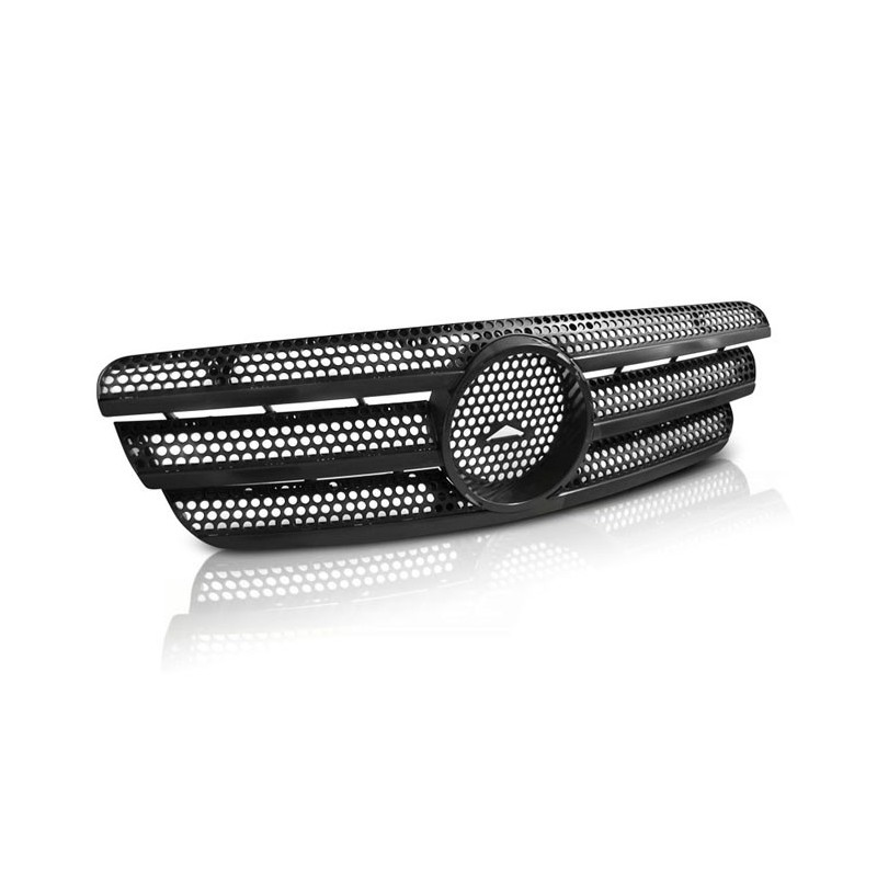 GRILL Atrapa Mercedes M-klasa W163 98-05 AMG look Czarny  GRME11