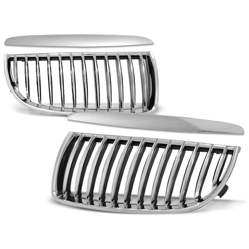 GRILL Nerki BMW E90 / E91 05-08 Chrom GRBM27