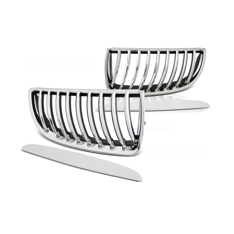 GRILL Nerki BMW E90 / E91 05-08 Chrom GRBM12