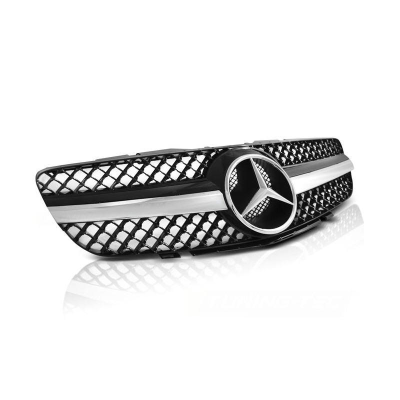 GRILL Atrapa Mercedes SL R230 01-06 CL63 Style GRME34