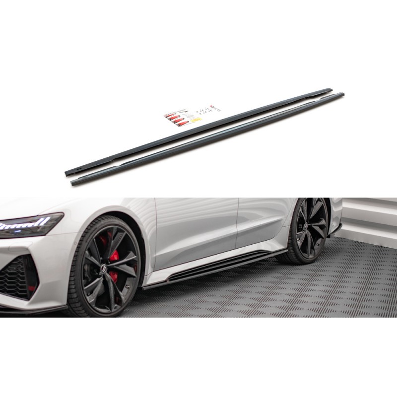 Poszerzenia Progów ABS (ver.2) - Audi RS6 C8 / RS7 C8