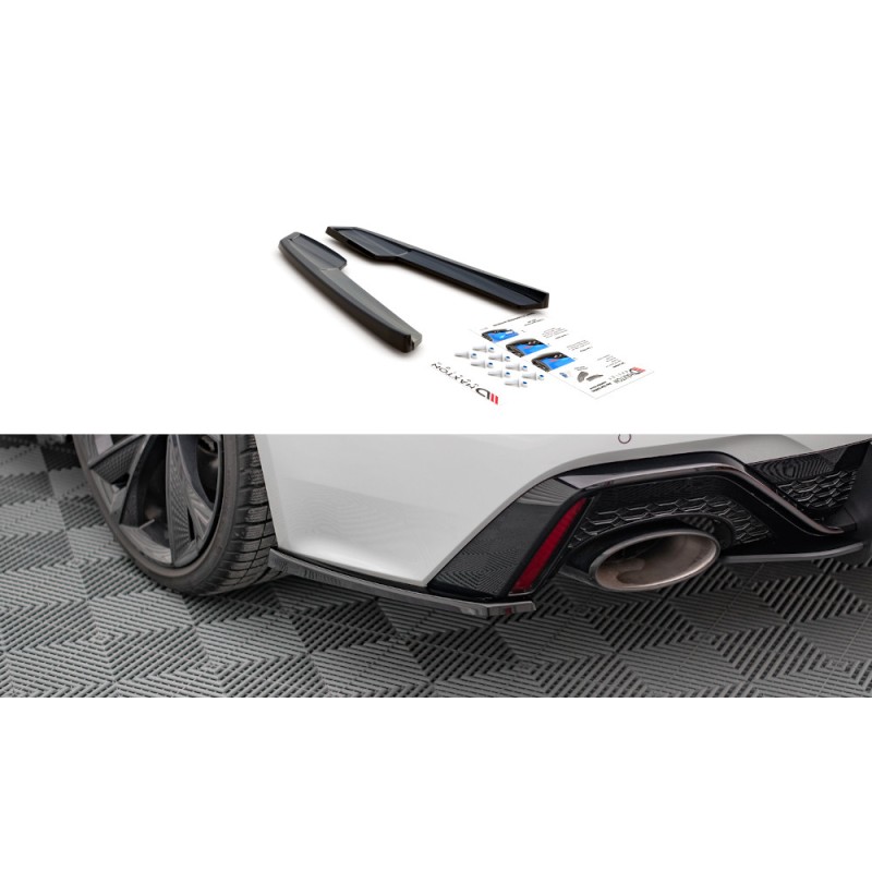 Splittery Boczne Tylnego Zderzaka ABS - Audi RS6 C7 FL