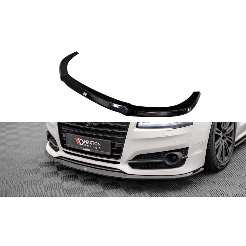 Przedni Splitter / dokładka ABS (v.2) - Audi S8 D4 2013-