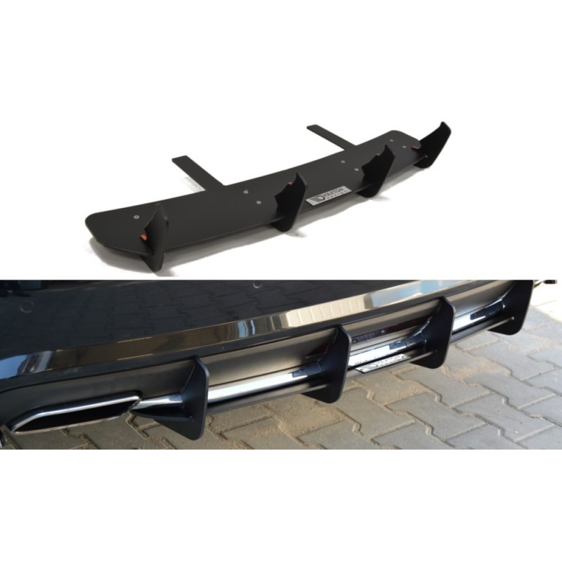 Dyfuzor RACE Tylnego Zderzaka ABS - Mercedes CLS C218 AMG Line