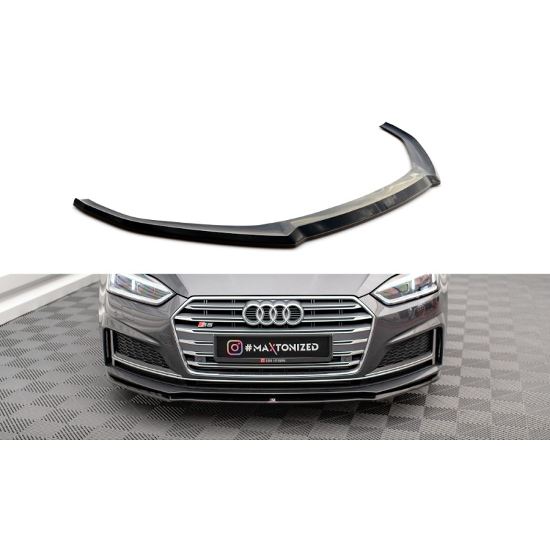Przedni Splitter / dokładka v.2 - Audi S5 / A5 S-Line F5 Coupe / Sportback