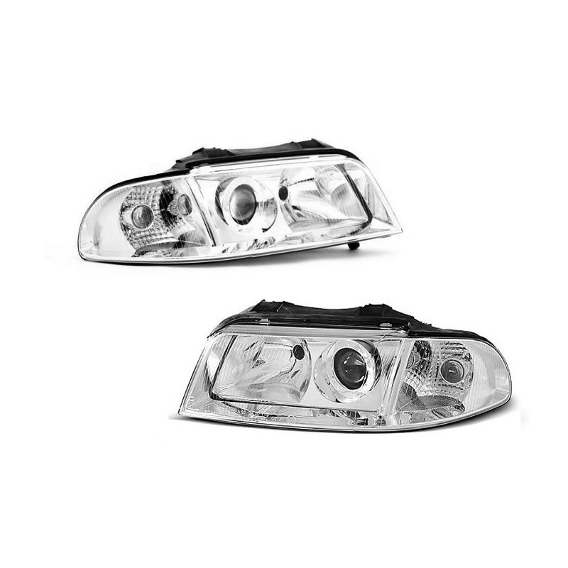 Audi A4 B5 99- clearglass S4 look xenon look H7 LPAU04