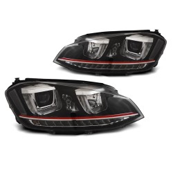 VW Golf 7 - BLACK LED DRL...