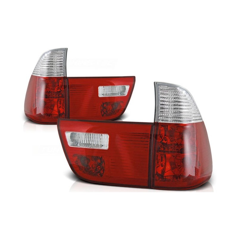 BMW X5 E53 Clear Red/White LTBM44