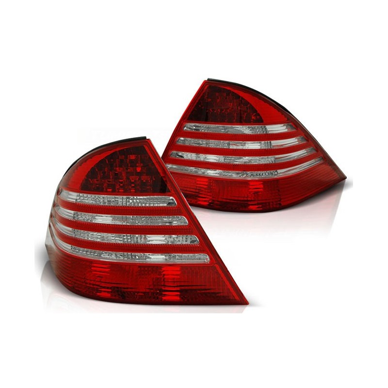 Mercedes S-klasa (W220) red/white clear LTME16