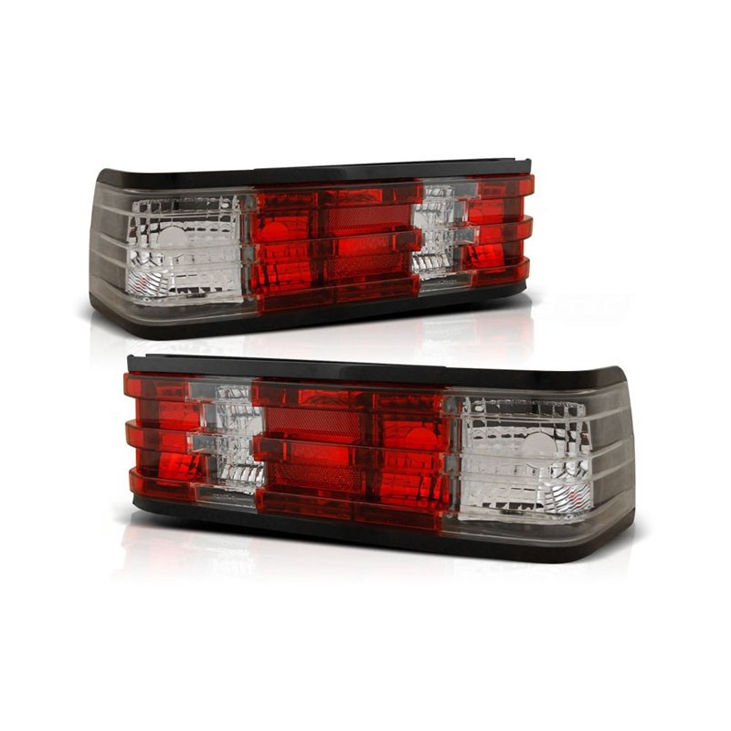 Mercedes C-klasa (W201/190) clearglass Red/White LTME10