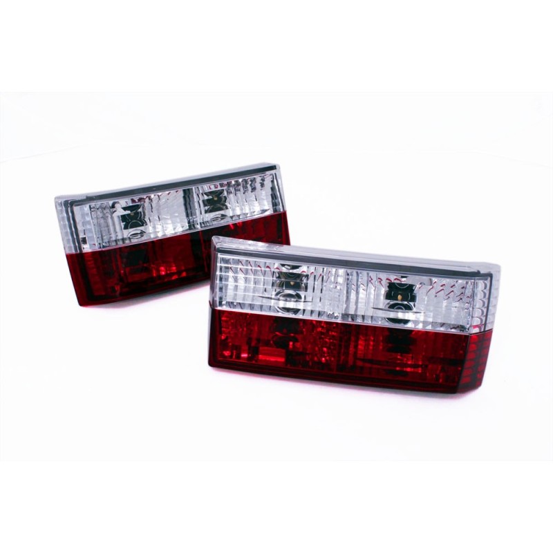 VW Golf 1 clearglass  Red/White  Czerwono/Białe  LTVW51
