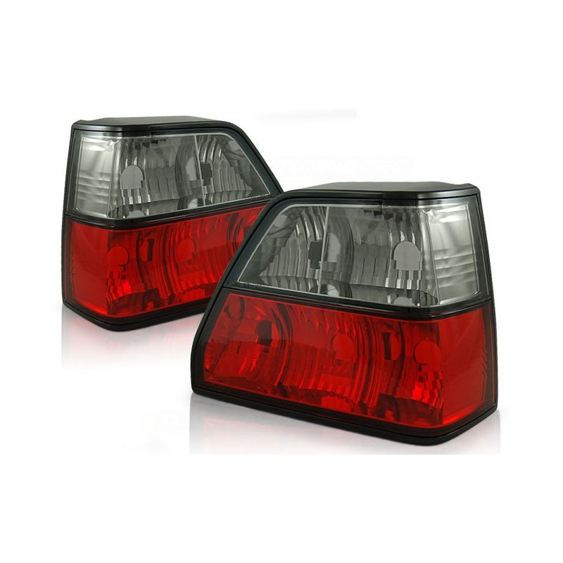 VW Golf 2  clearglass RED BLACK  LTVW81