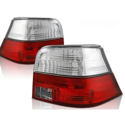 VW Golf 4  clearglass RED /...