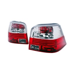 VW Golf 4  clearglass RED...