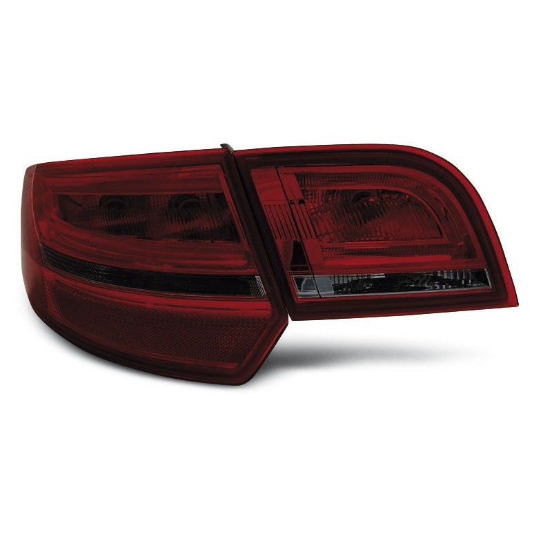 Audi A3 8P Sportback Smoked Red LED diodowe 2005-2008 LDAUA8