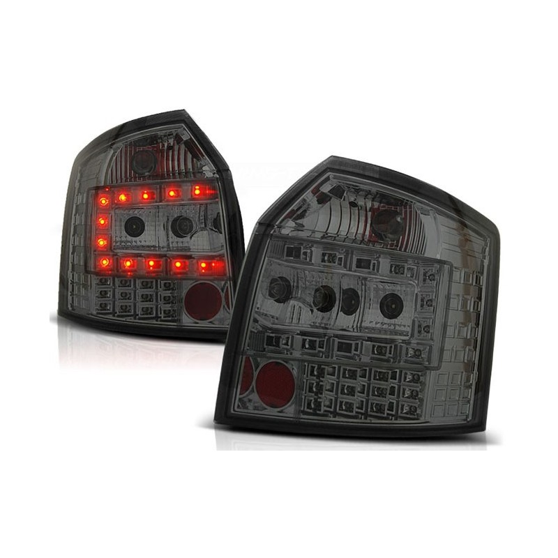 Audi A4 B6 Avant Kombi - Clear Black Led - Diodowe LDAU36