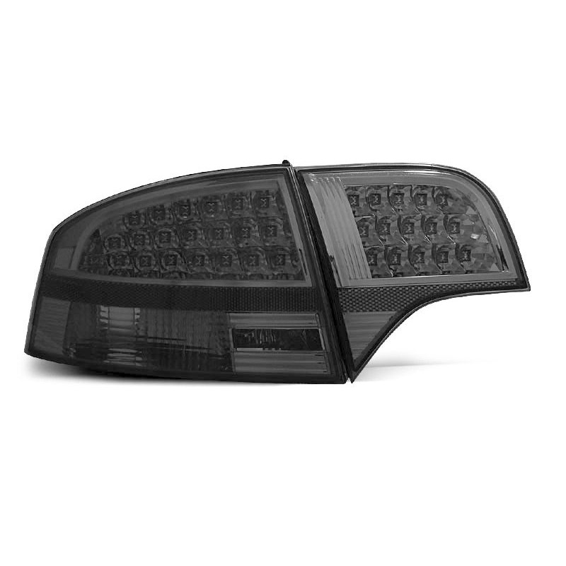 Audi A4 B7 Sedan - Clear Black Led - Czarne Diodowe LDAU55