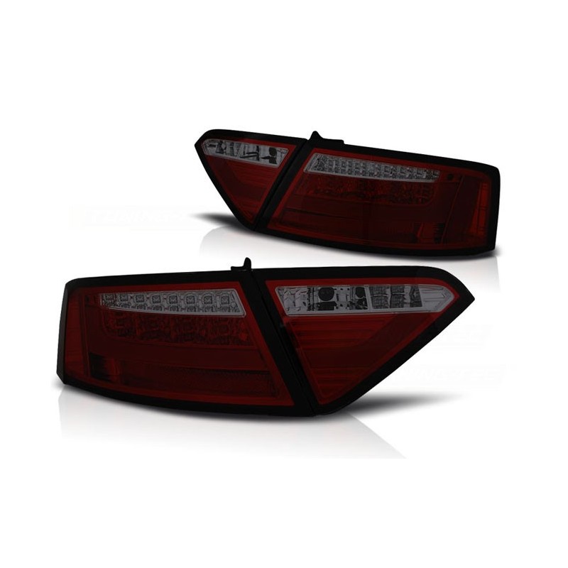 AUDI A5 Coupe - SMOKED RED LED BAR diodowe  LDAUE3