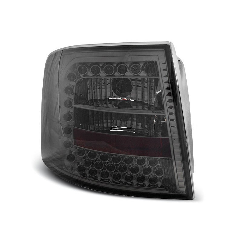 Audi A6 Avant  clearglass Black LED czarne LDAUB5