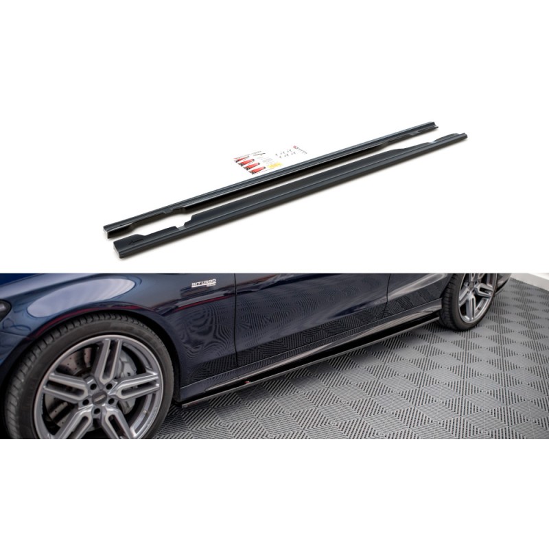 Dokładki Progów - Mercedes C43 AMG W205 / S205