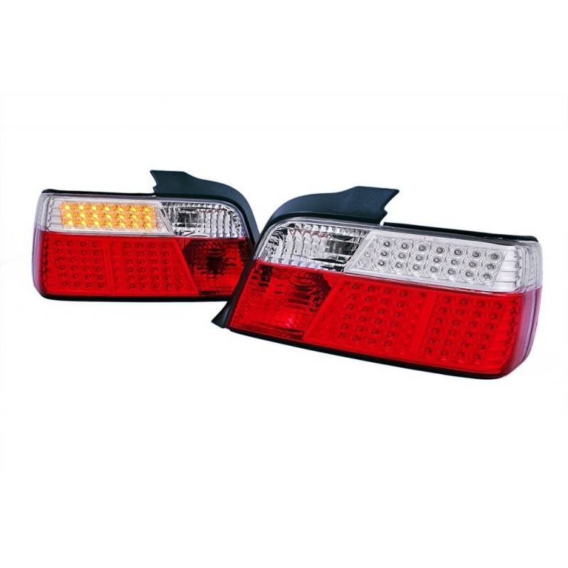 BMW E36 Coupe / Cabrio diodowe - LED Red/White DEPO LDBM36