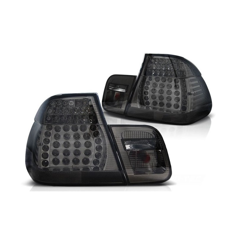 BMW E46 Sedan Clear Black Smoked Led diodowe LDBM80