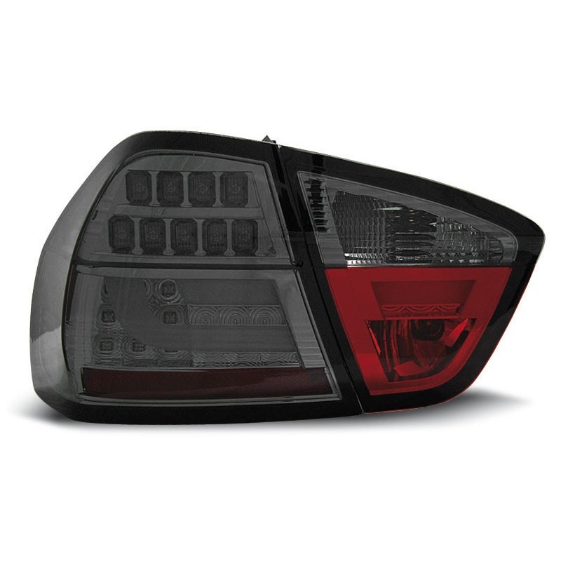 BMW E90 Smoked Black Led BAR Diodowe LDBM75