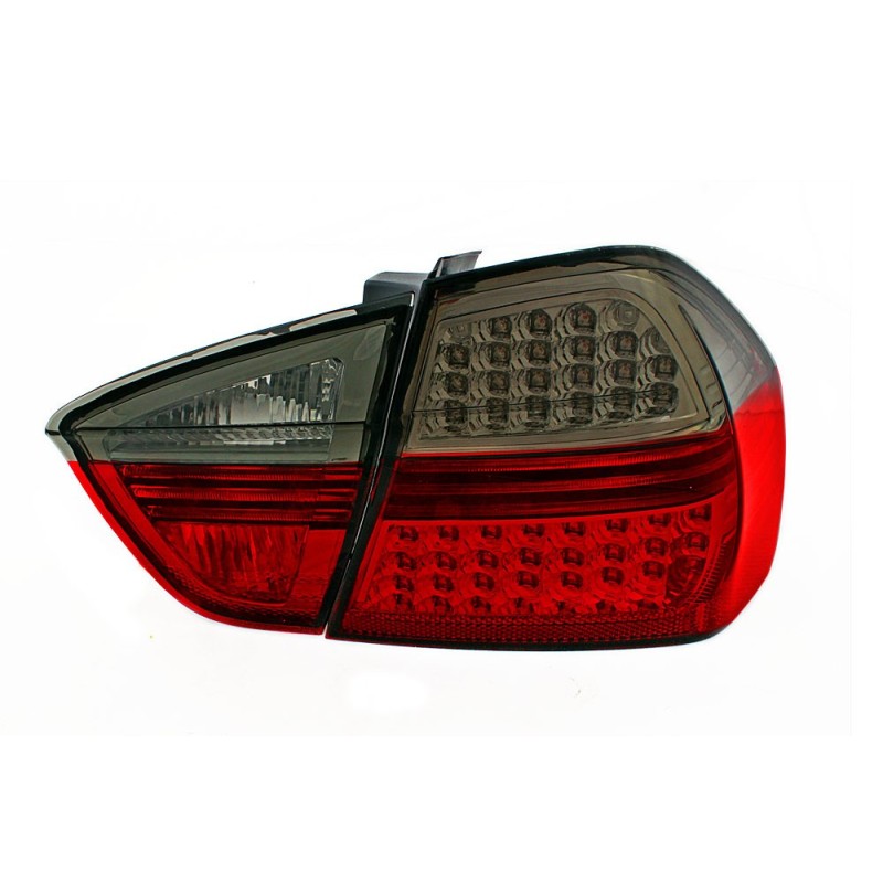 BMW E90 Sedan Smoked Red LED Diodowe LDBM68