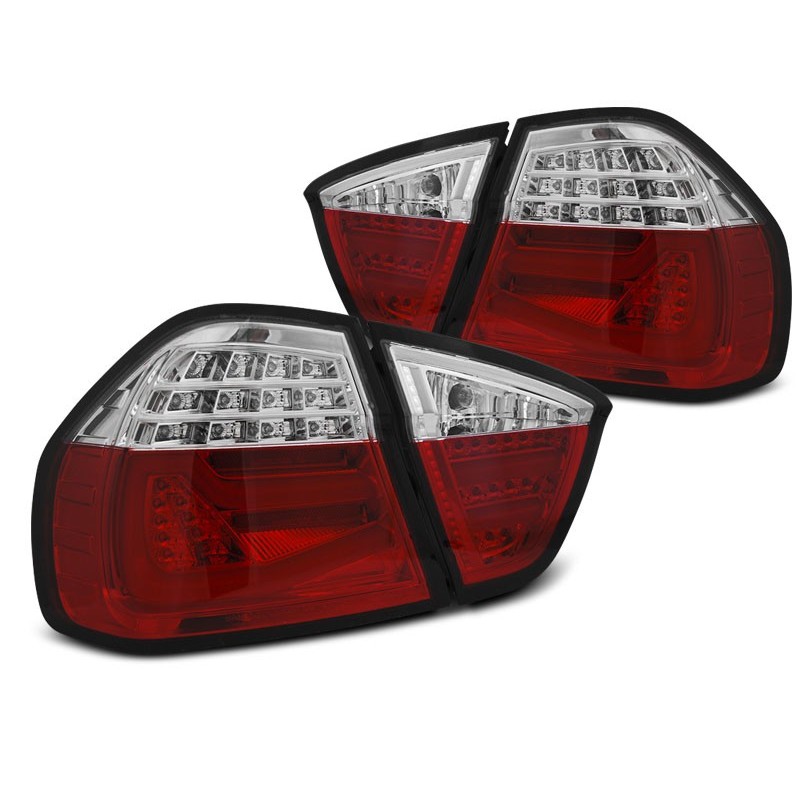 BMW E90  Red/White Led BAR Diodowe LDBMF5
