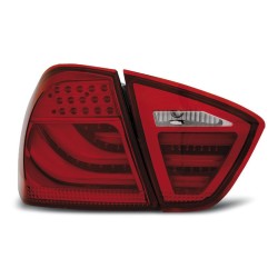 BMW E90  Red/White Led BAR...