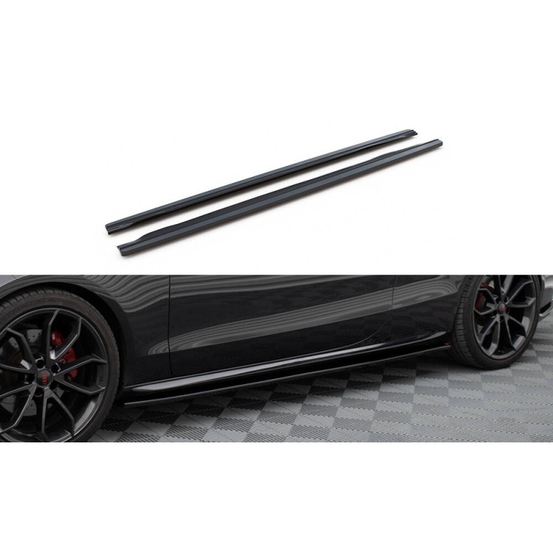 Dokładki Progów (v.1) - Audi S5 / A5 / A5 S-line Coupe / Cabrio