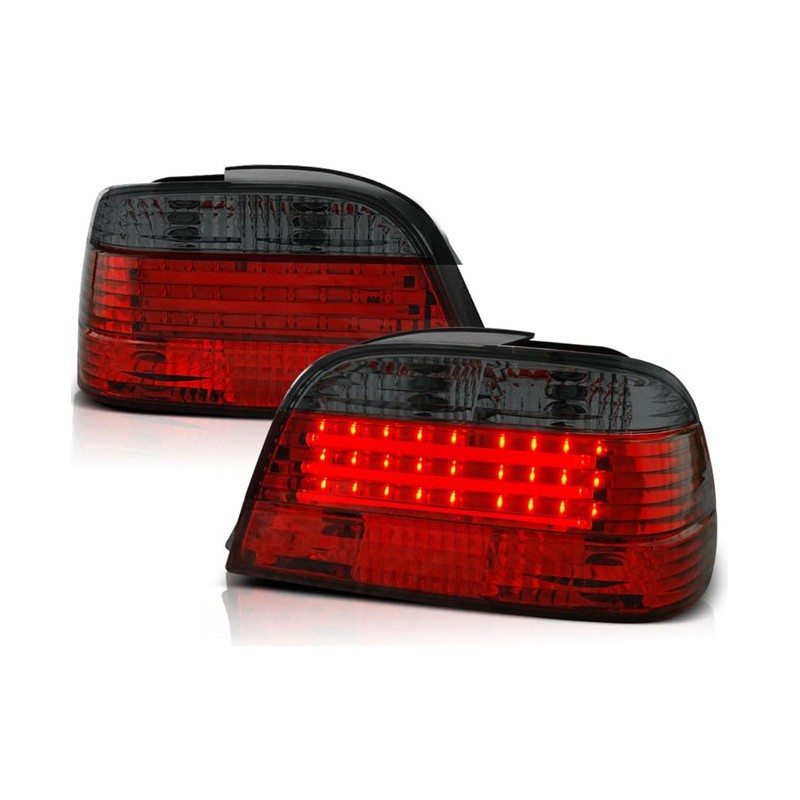 BMW E38 Sedan Clear White Red/Black Led Diodowe LDBM45