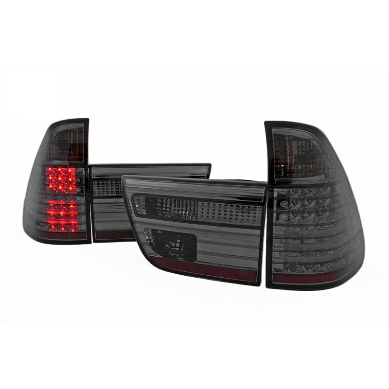 BMW X5 E53  Clear Black Led  Diodowe  LDBM23