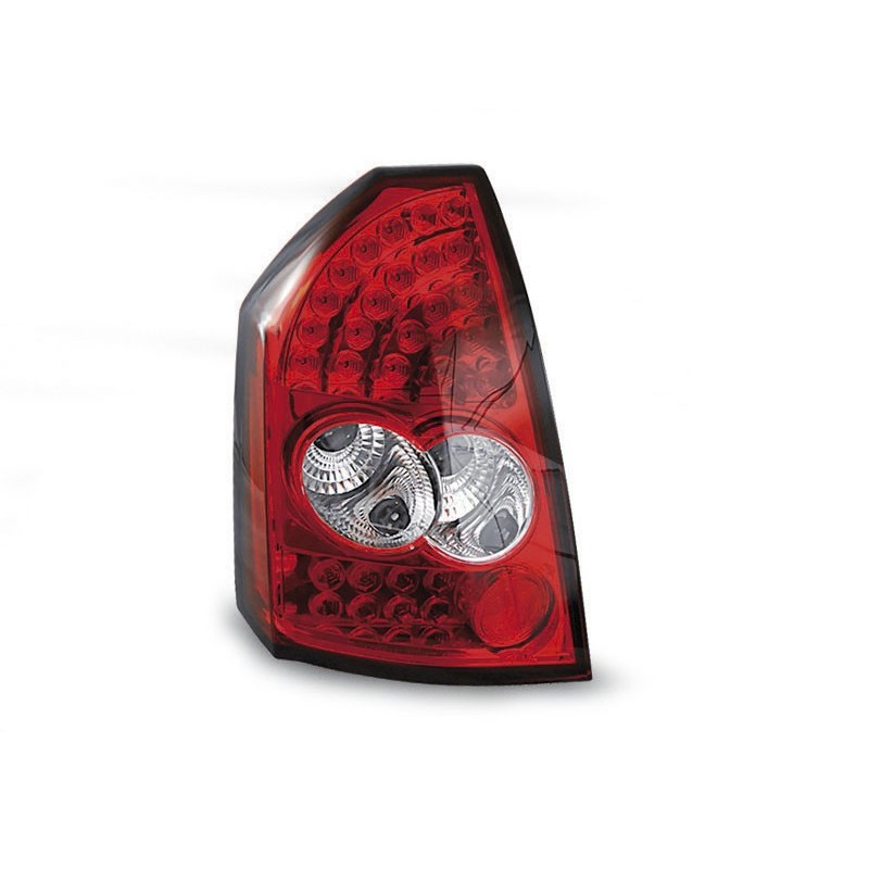 Chrysler 300C - Clear Red/White Led LDCH02