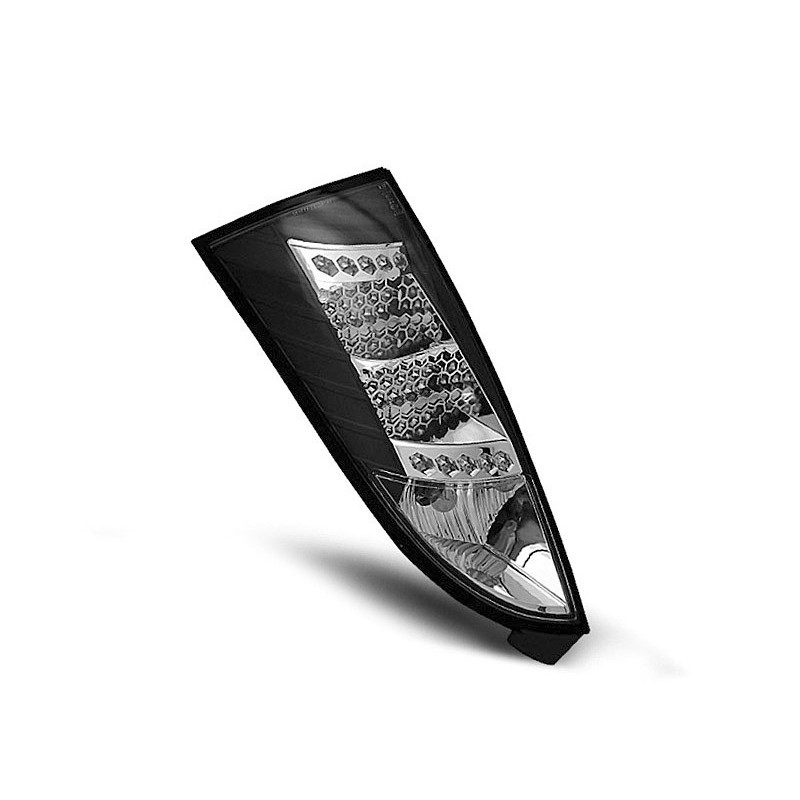Ford Focus 1 - clearglass Black LED - diodowe LDFO05