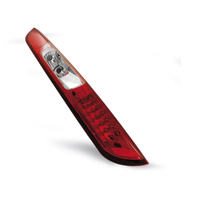 Ford Focus 2 04-08  clearglass LED red/white- diodowe LDFO07