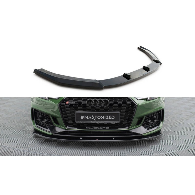 Przedni Splitter / dokładka (v.1) - Audi RS4 B9 2017-