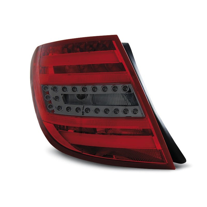 Mercedes C-klasa Kombi (W204) red / black LED BAR - DIODOWE  LDME77