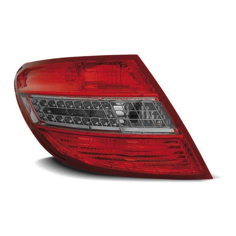 Mercedes C-klasa Sedan (W204) red / black LED - DIODOWE  LDME36
