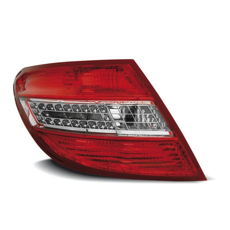 Mercedes C-klasa Sedan (W204) red / white LED - DIODOWE  LDME35