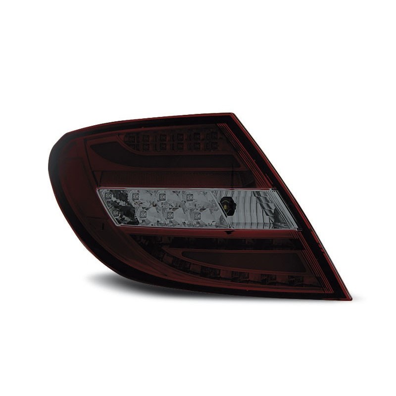 Mercedes C-klasa Sedan (W204) smoked red LED BAR - DIODOWE LDME69